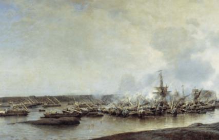 Historia y etnología.  Datos.  Eventos.  Ficción.  Batallas navales bajo Pedro I